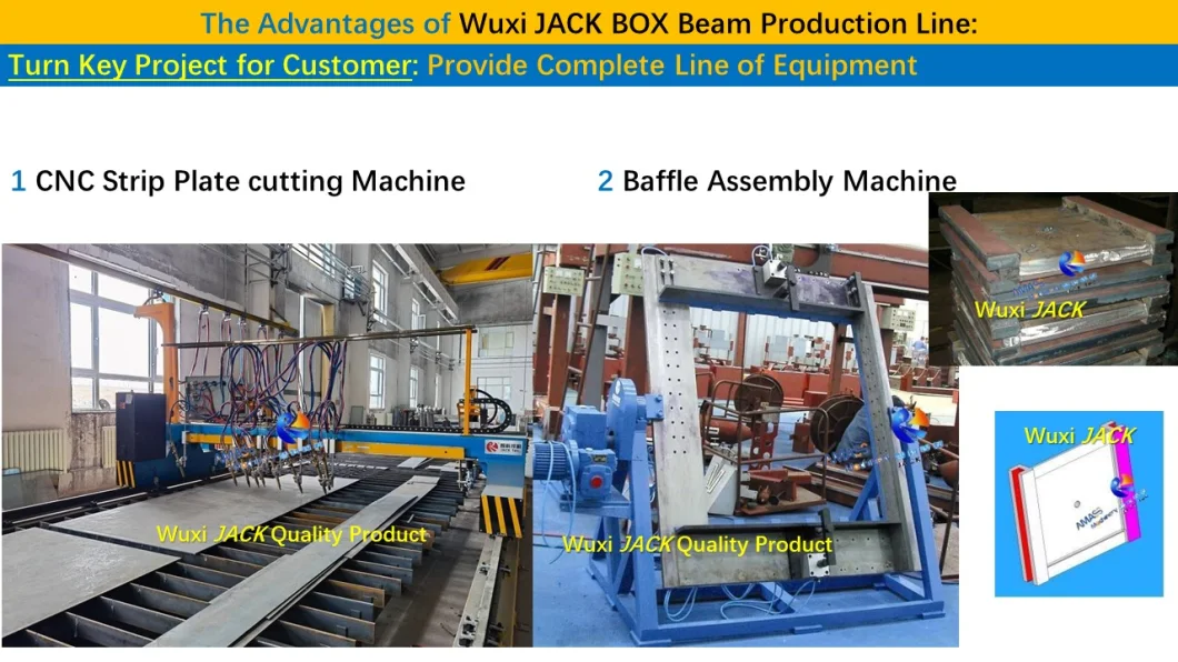 UBZ12 U Box Beam Assembly Assembling Tack Welding Machine Production Manufacture Line