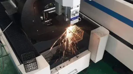 Macchina da taglio laser a fibra CNC automatica per tubi in lamiera metallica da 1000 W 1500 * 3000 in acciaio inossidabile alluminio rame lamiera